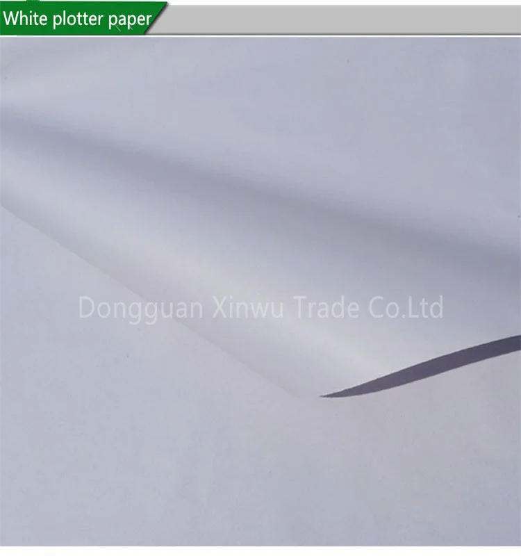 Grade A Material Cad Plotter Paper - Buy 60gsm Bond Paper 20-40kg/roll ...