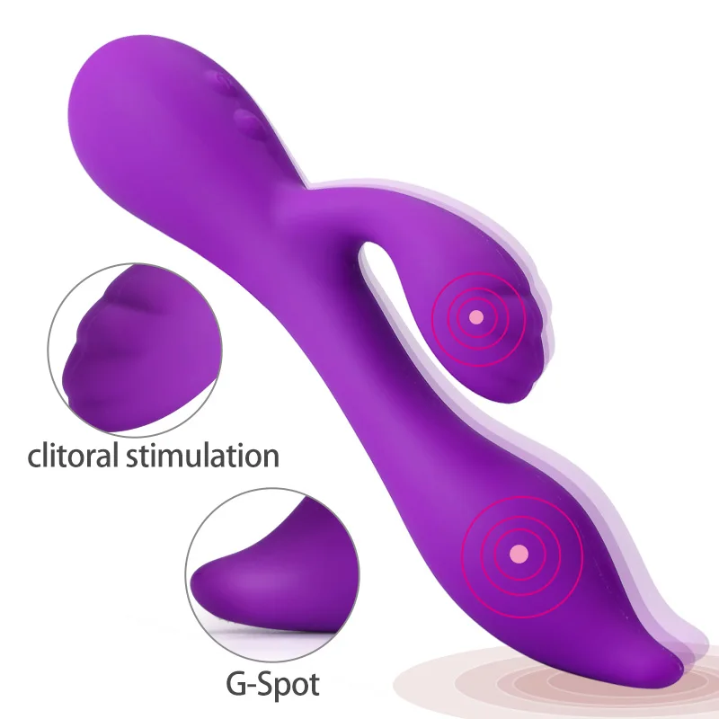 Anal Vibrator Toys Adult Sextoys Clitoral Massager G-spot Thrusting Rabbit Vibrators Sex Toys for Women Wand