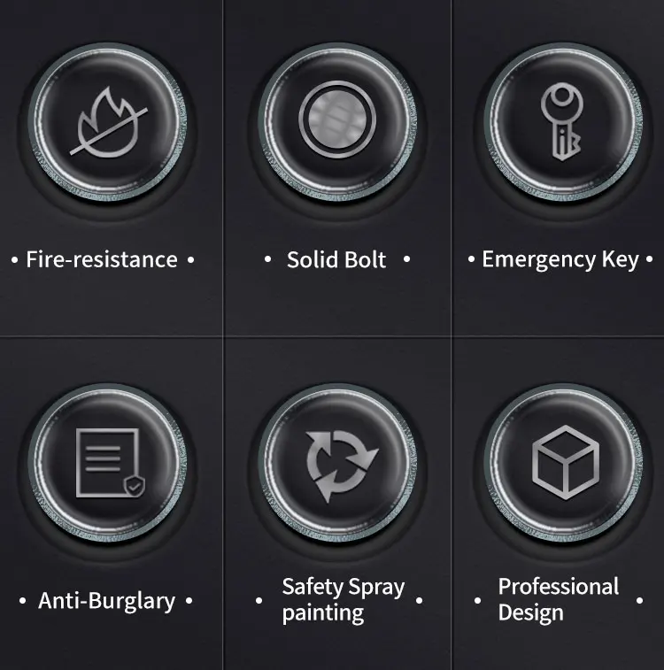 CEQSAFE High Security 2 Hours Door Fire Resistant Cabinet Fireproof Safe Box supplier