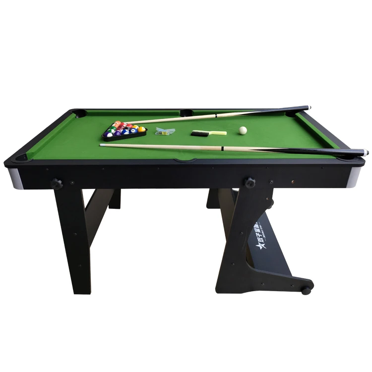 SZX Cheap Mini 5ft 6ft 3 In1Pool Billiard Table with Tennis Dining Folding