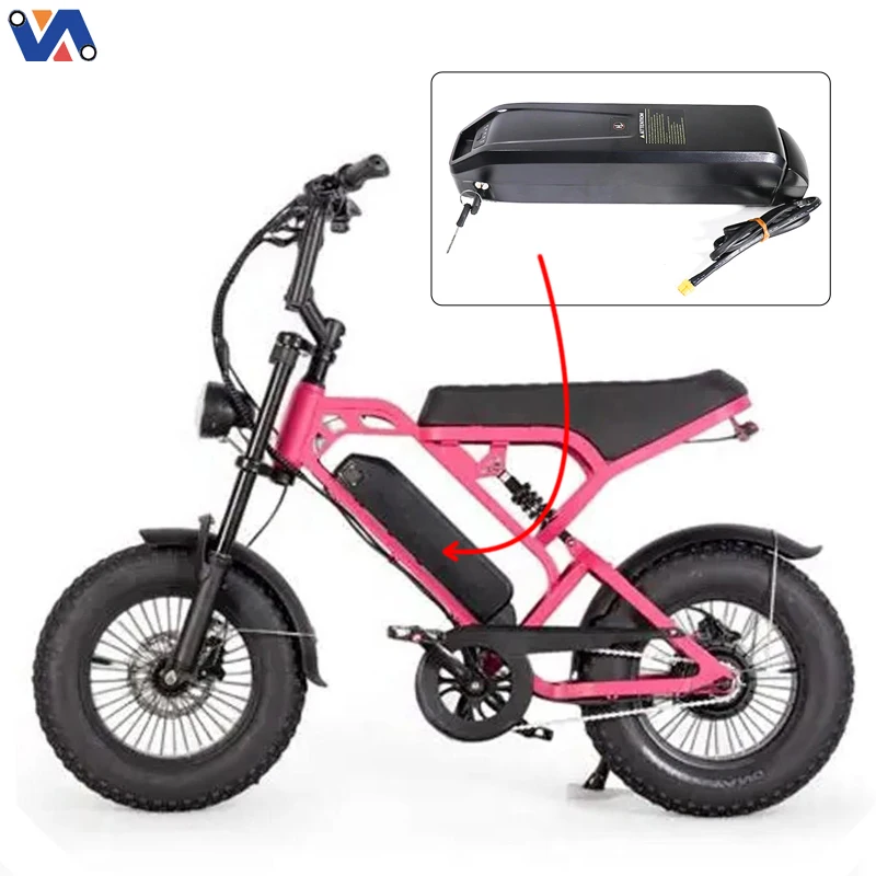 product new image wholesale battery 36v 13ah with bracket for v20 mini e bike conversion kit with battery bicycle parts e bike battery-4
