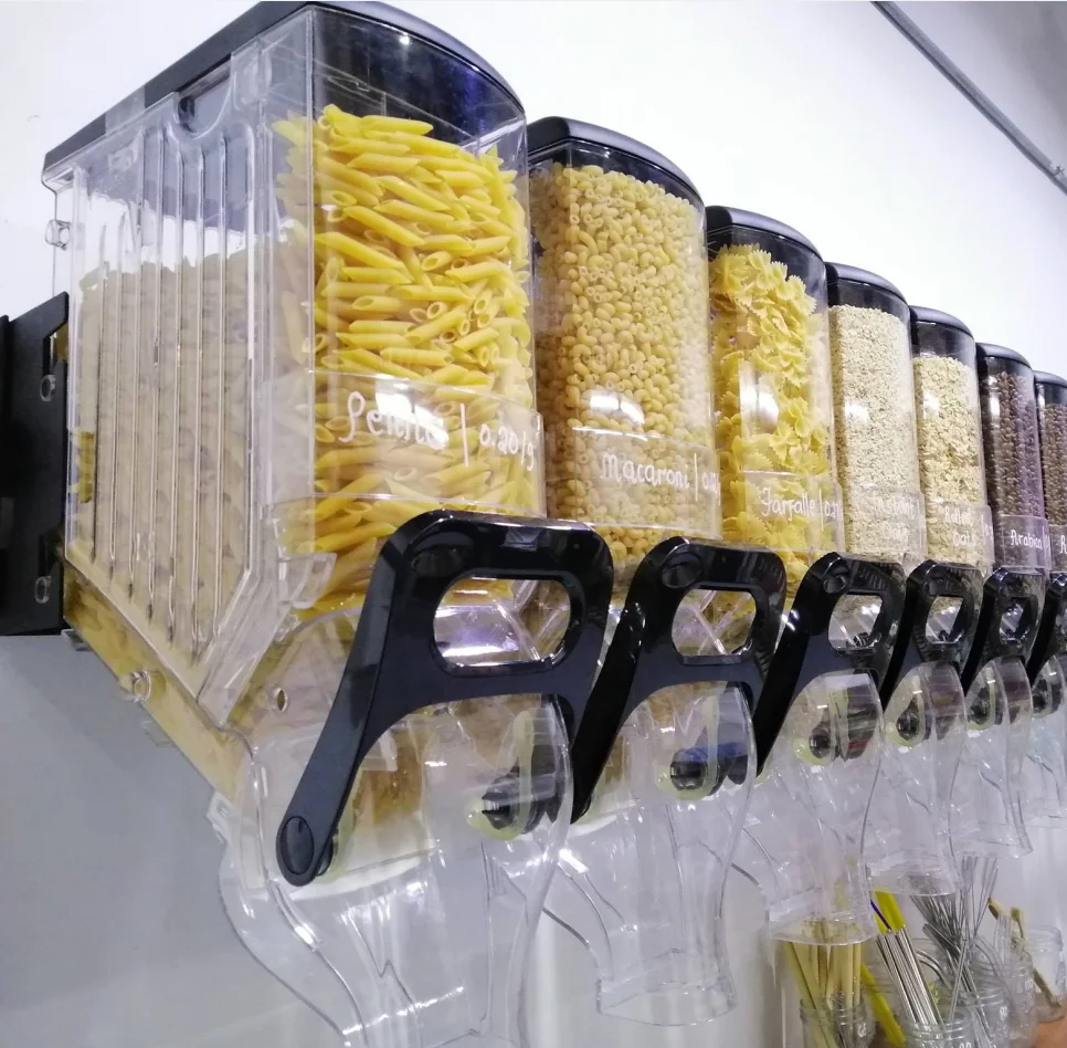 Ecobox Foods Wholesale Store Dry Fruit Bin Bulk Food Nuts Candy Cereal