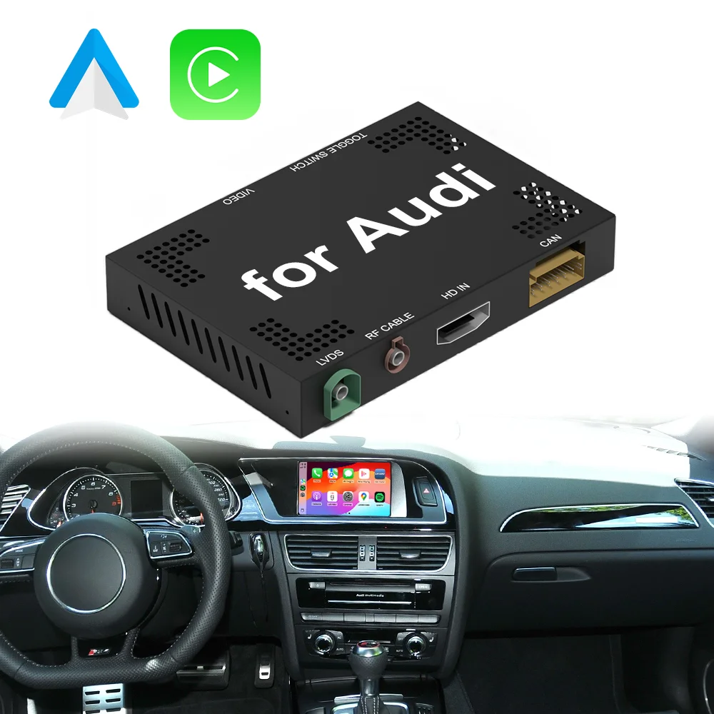 Apple Wireless CarPlay Module Android Auto Integrated Navigation & GPS Auto Electronics for Audi A6 C6 C7 S6 Q7 Module