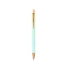 Light blue-green gradient-bulletform  black core