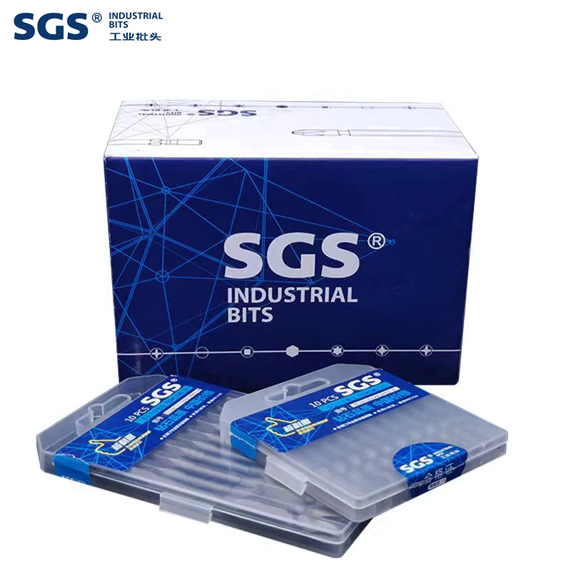 SGS Source Factory 4mm Strong Magnetic S2 Material 40mm 60mm Single Head Phillips Electric Bits Industrial Screwdriver Bits
