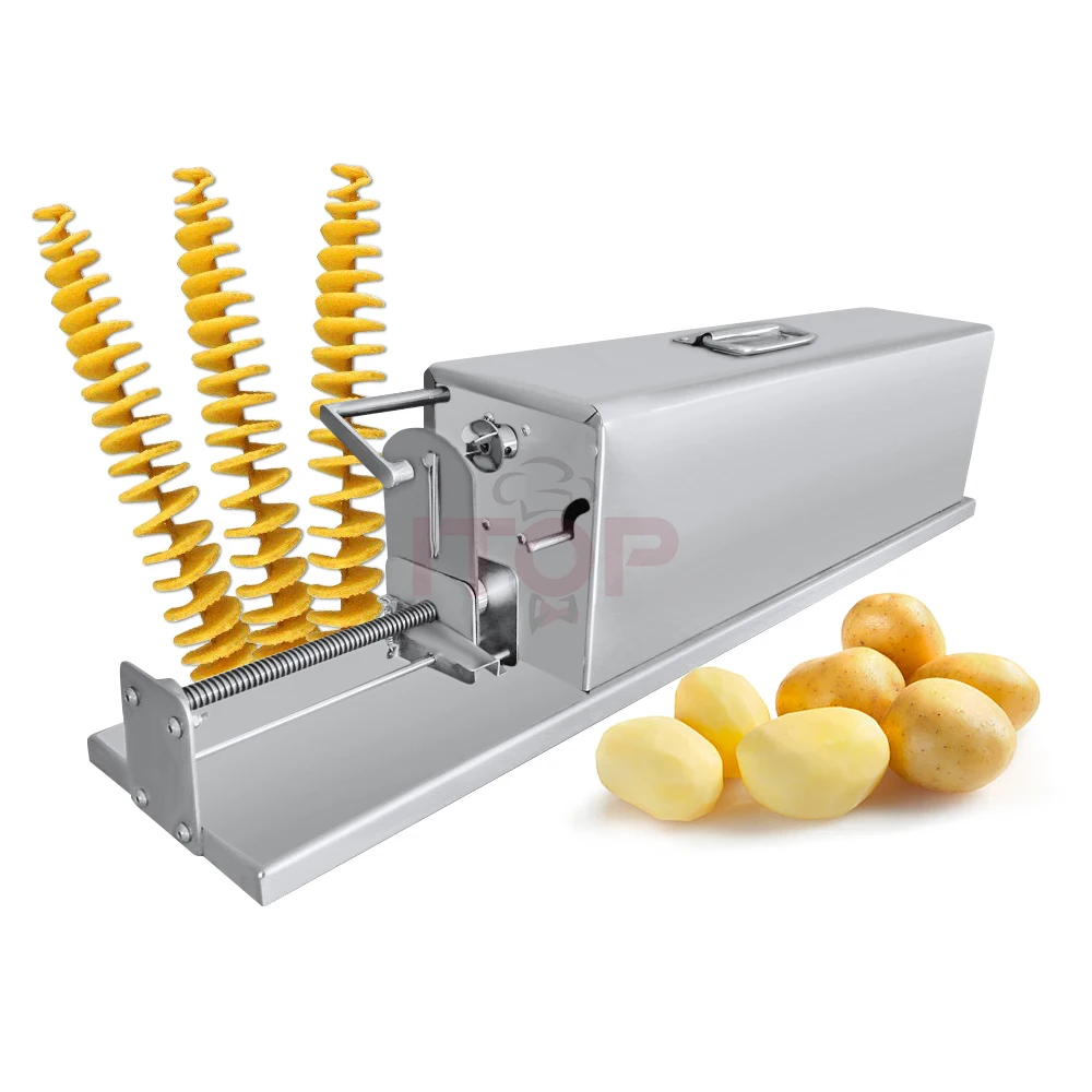 Snack Food Machines/potato Chips Twister Slicer Cutter/tornado Cutting Machine - Image 3