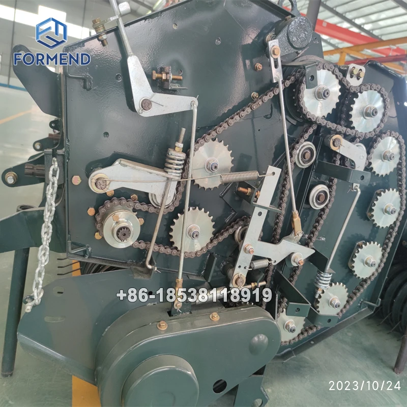 Wide Used Mini Round ATV 0850 Grass Baler Machine for Farm Land