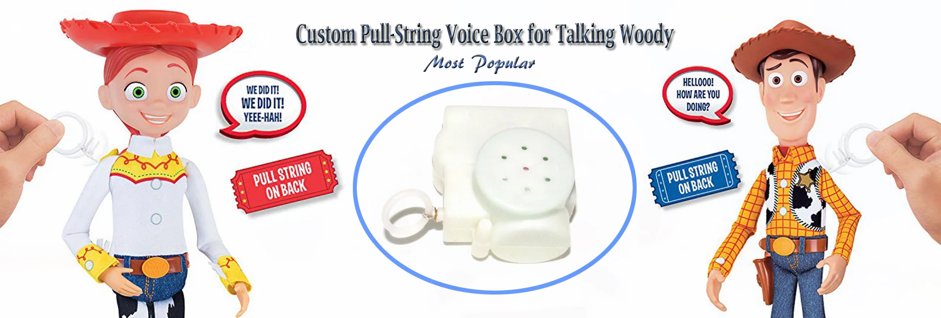 Custom pull string talking doll online