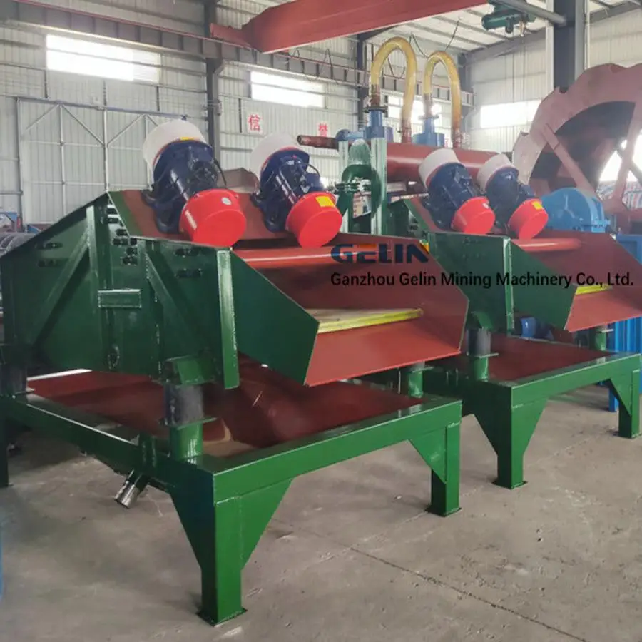 Dewatering Vibrating Screen with PU Mesh for Slurry Sand