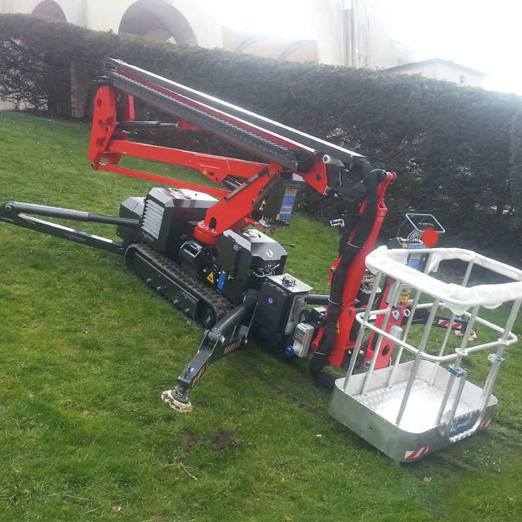 Ce Approved 10-53m Arborist Track Spider Lift for Tree Trimming