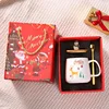 Confezione regalo colorata con cervo natalizio - 301-400 ml