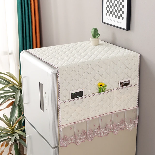 Refrigerator Dust Cover Storage on Both Sides