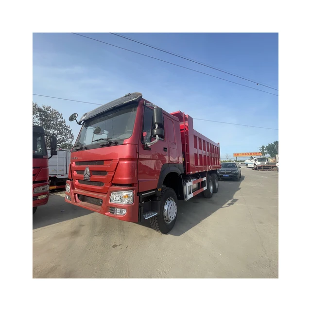 Used Sinotruk Howo heavy duty diesel 6X4 dump truck in good condition and cheap price