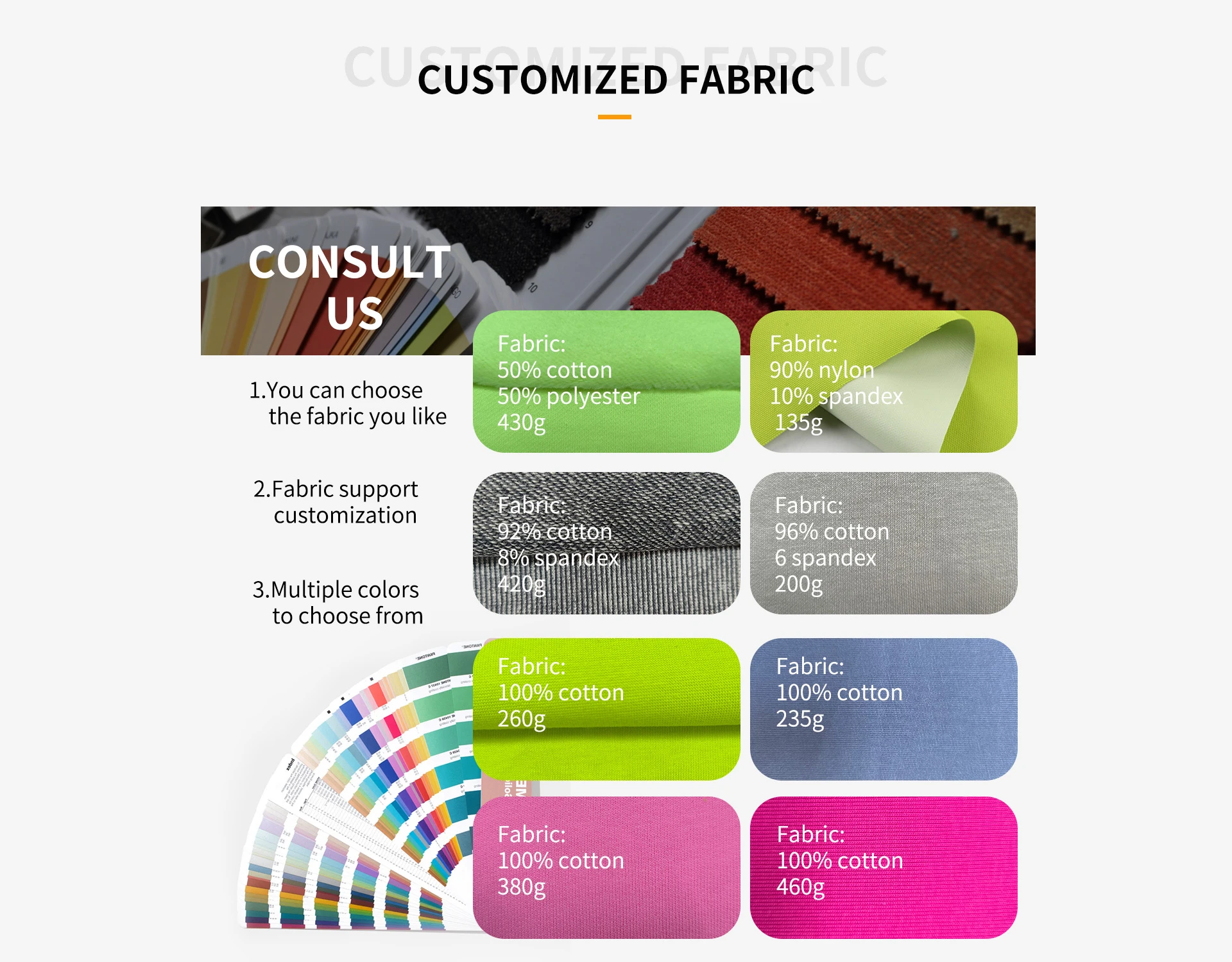 Customization capabilities