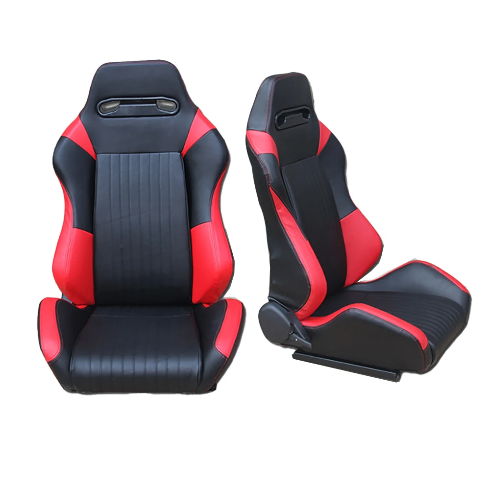 2024 China Factory Car Interior Black Leather Sport Seats Red Suture   Hea688ac972c5457eb6b24e26651dc51bI 