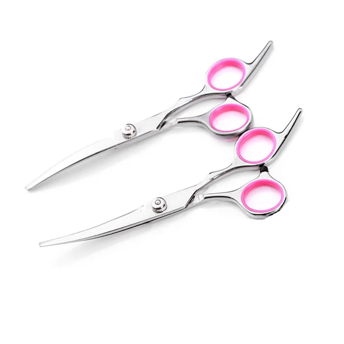 Professional 5 Pieces Pet Scissor Grooming Scissors Kit for Dog  Cat Hair Trimming  Thinning Straigh Shears With Grooming Comb