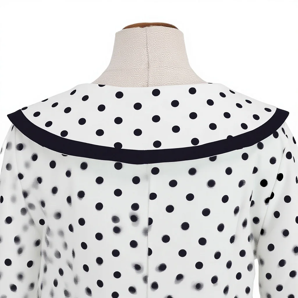 Vintage Polka Dot Dresses - Elegant Summer 50s 60s Style