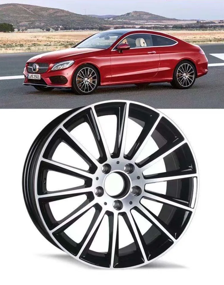 Mercedes 18 Inch Rims 18 Inch AMG 5-Spoke Wheels - 5x112 R18 for Mercedes Benz
