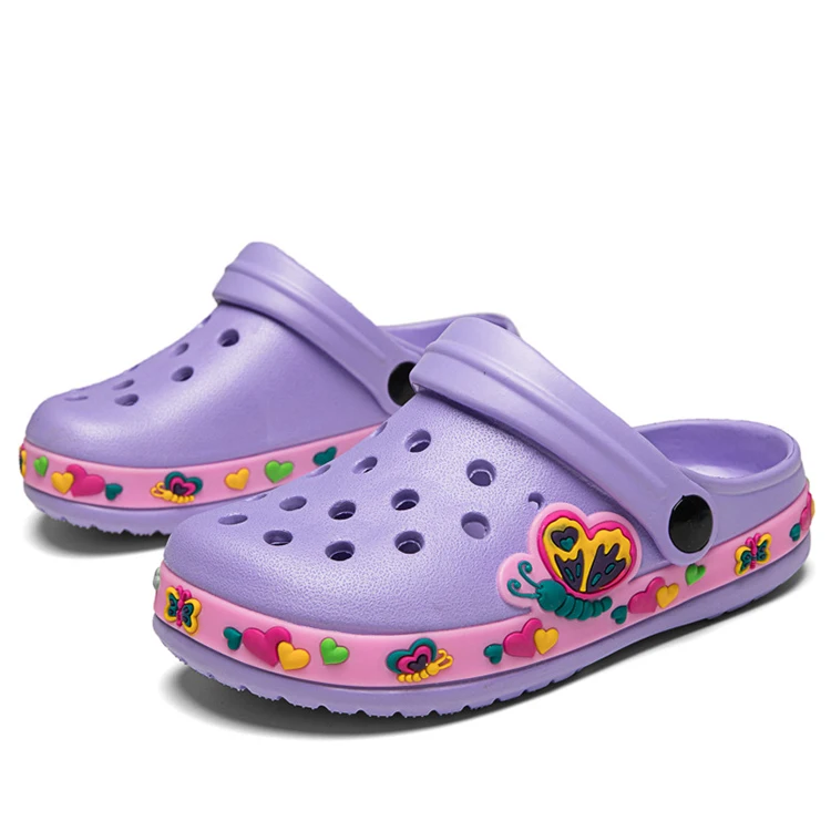 Toddler Clogs Garden Shoes Slip on Sandals Kids Boys Girls Summer Beach Slippers 