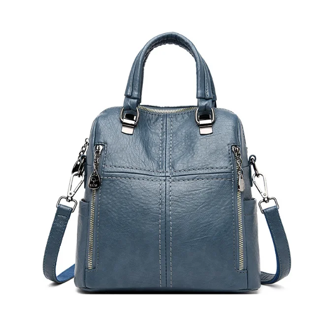 Sac a dos vintage pour femme 2021 nouveau sac en cuir pour femme sac decole tendance en aperçu 2