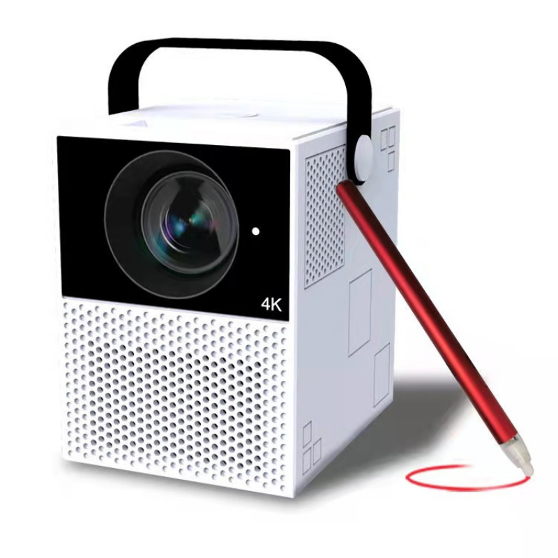 Компактный умный Wi-Fi проектор с сенсорным экраном, 1920*1080P, 2 + 16 ГБ, Android 9,0, 4K