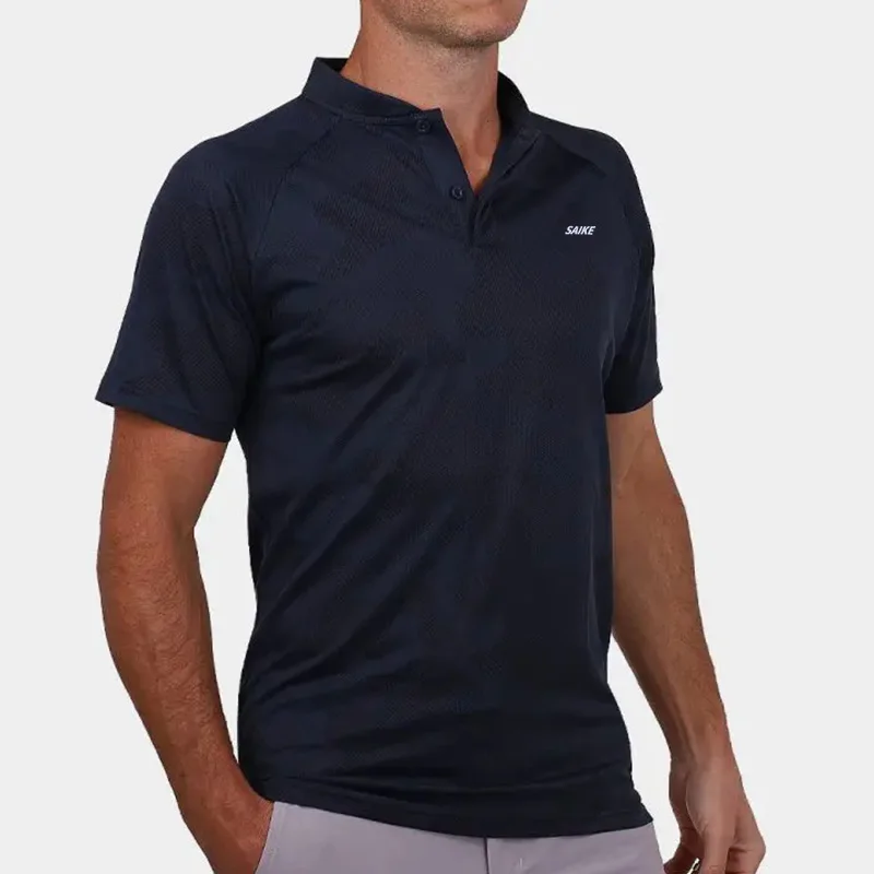 High Quality Homme Running Performance Golf Polo Shirt Quick Dry Custom Logo Polo Golf Shirts High Quality Sublimation Print