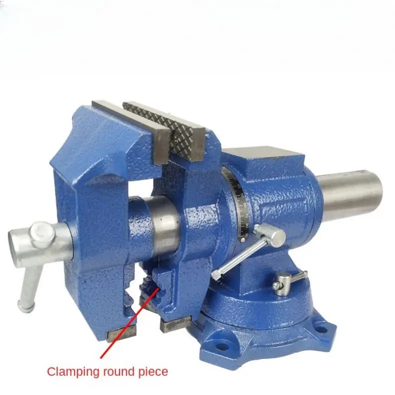 TEBAK Multi-Purpose Series Bench Vise Industrial 4" 5"6" Bench Vice Light Duty Bench Vise Multi Purpose Vise