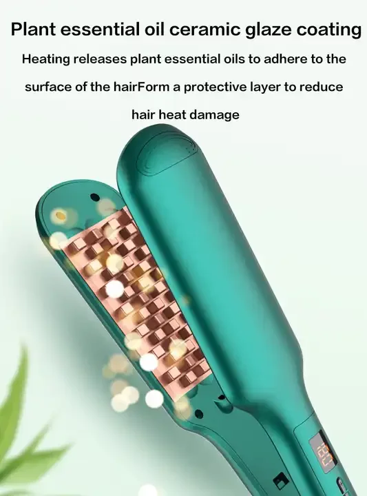 New Listing Anion Corn Beard Curling Iron Fluffy Splint Professional Automatic Hair Curling Iron Hair Clippers Fluffy Hair Clip