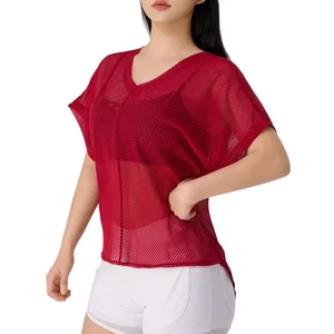 Manufacturer Wholesale High Quality Top Gym Summer Wear Mesh Tank Tops Set for Women  Women's Gym Clothes Kit