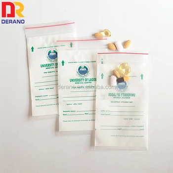 LDPE Medicine Tablet Bag Medicine Envelope Dispensing Plastic Pill Ziplock  Bags - China Nigeria Medicine Bag, LDPE Zip Lock Bag