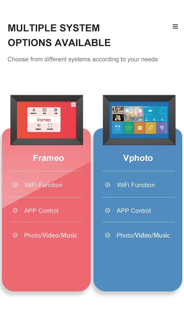 Trade Assurance Auto Slideshow Function Digital Photo Viewer Hd Screen Photo Frame
