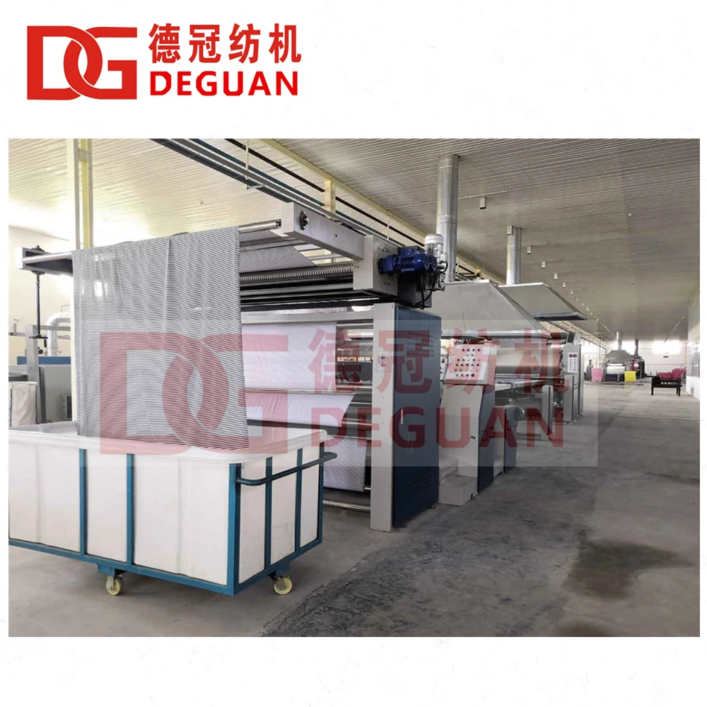 Open Compactor Is Specially Used for Processing Knitting Fabric With Vertical and Horizontal Return Chain and Compacting Machine