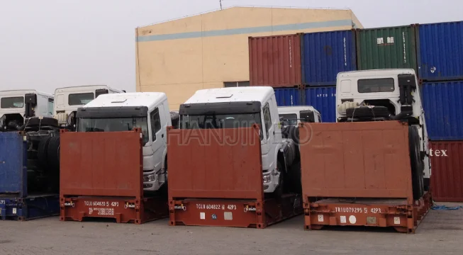  SINOTRUK HOVA Wharf трактор 4x2 низкоскоростной порт терминал