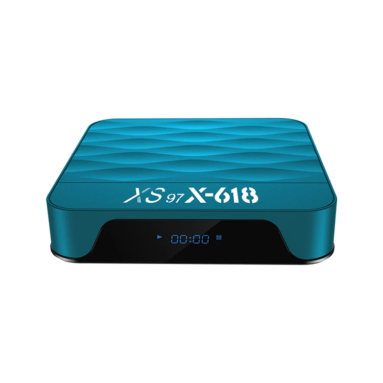 限定 4K Google tvbox XS97 X-618 Android TV Box 4GB RAM, 32GB Storage, 4K HDR, Quad-Core