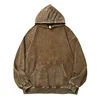 350g distressed pure cotton - dark brown