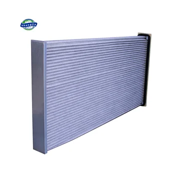 Industrial Anti-static Flat-framed Flat Air Filter Polyester Pleated Dust Filter Cartridge