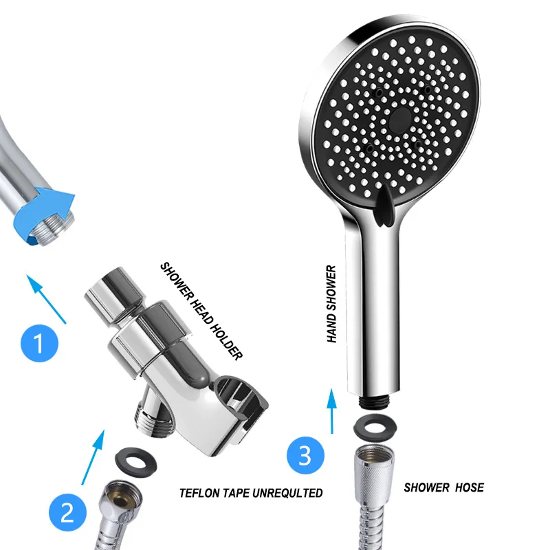 Wholesale Pressurized Watersaving Rain Shower Abs Plastic High