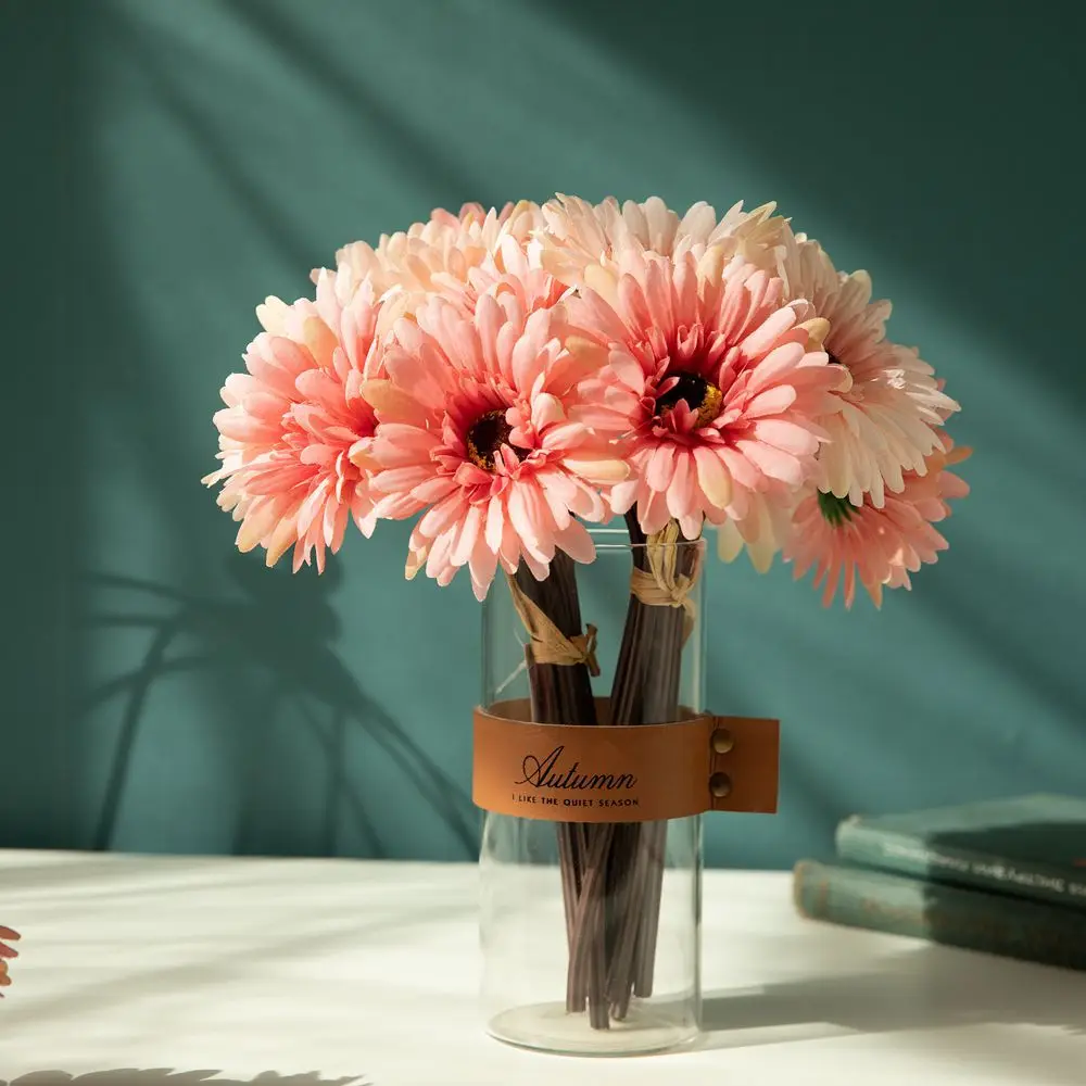 Artificial Decorative Flower Wholesale Gerbera Bouquets Real Looking Floral  Arrangements - Buy Artificial Decorative Flower Wholesale,Flowers For  Floral Arrangements,Hotel Flower Arrangements Product on 