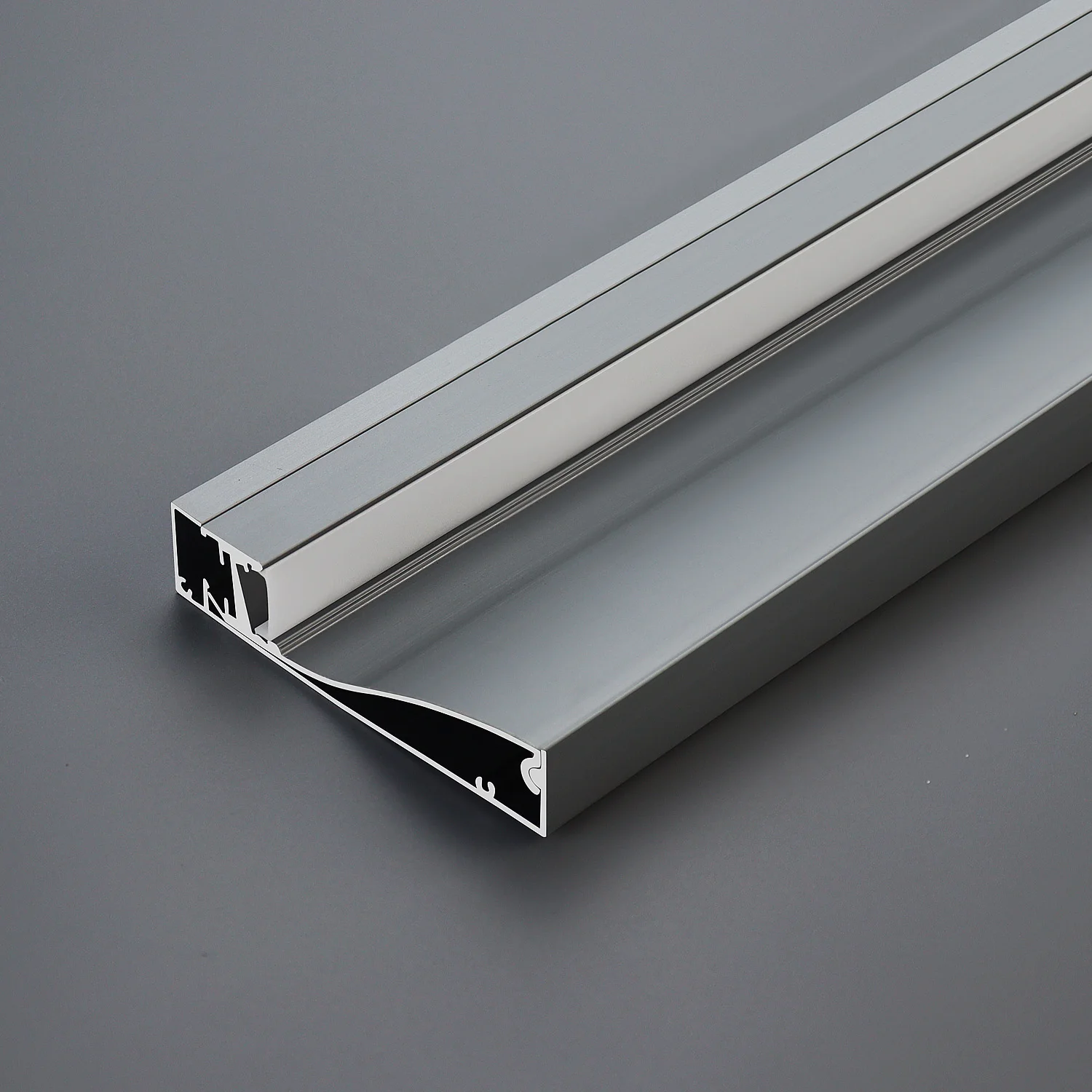 Baseboard Wall Flooring LED Skirting Board Aluminum Led Baseboard Lighting Skirting Aluminium Profile