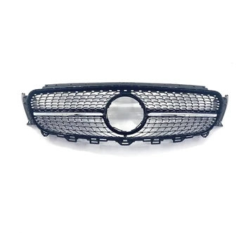 Hot Selling Diamond Style Auto Material ABS Body Parts Front Bumper Grille For BENZ W213 AMG 2017-2020