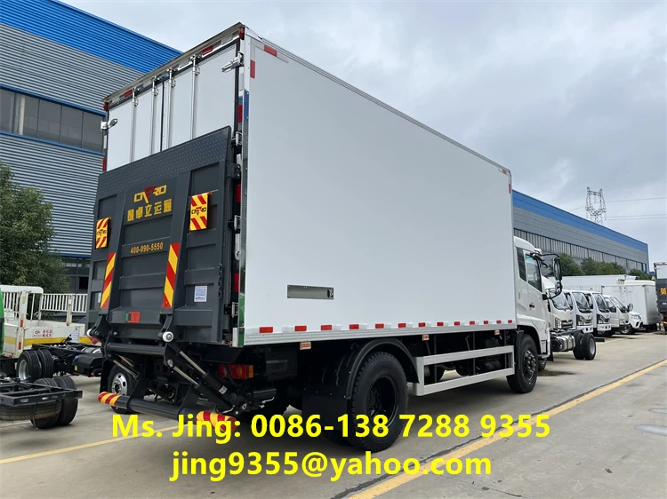 DONGFENG KR 4x2 12 Tons Frozen Food Transport Refrigerated Truck for Sale in Congo