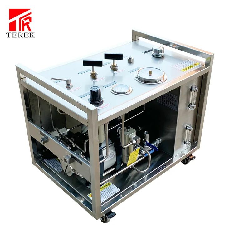 Terek High Pressure Hydrostatic Pressure Test Pump Equipment With ...