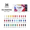 Bâton de peinture à l'huile haute pression de 36 couleurs
