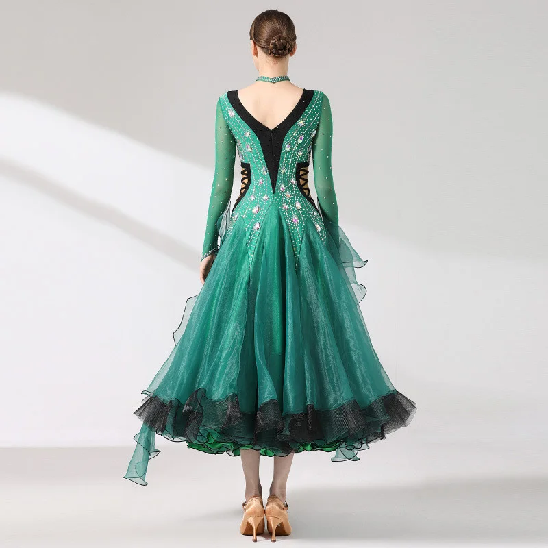 Exquisite Ballroom Standard Dance Dresses for Adult Women Exquisite Ballroom Standard Dance Dresses for Adult Women
