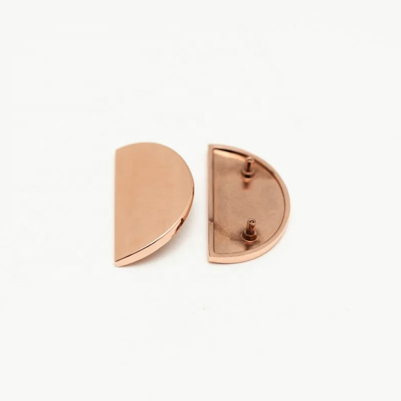 Zinc Alloy Half Round Snap Button Unique Design Snap Fastener Buttons for Clothing