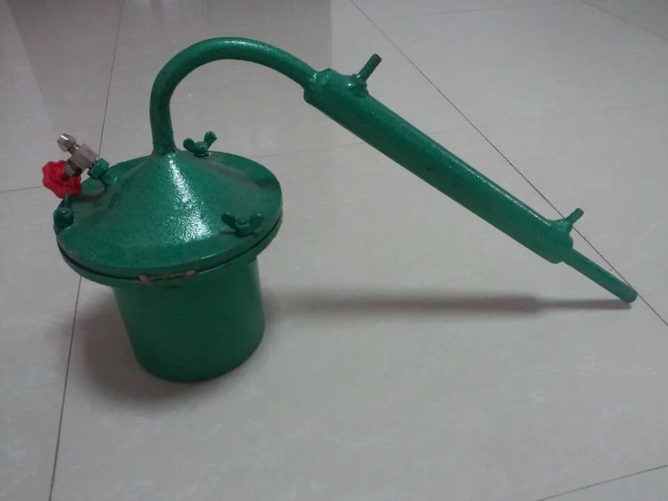 Mining Machine Amalgamated Gold Separator Mercury Amalgam Retort Mercury Distiller