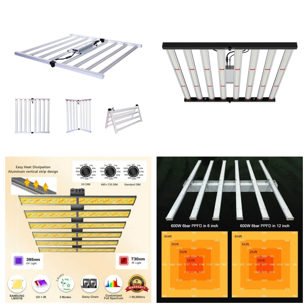 Large Grow Tent Waterproof Hydroponic Tent Grow Kit Easily Assembled ...