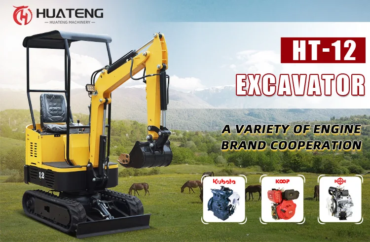 3.5 Ton Mini Crawler Excavator - Kubota Engine & Free Shipping