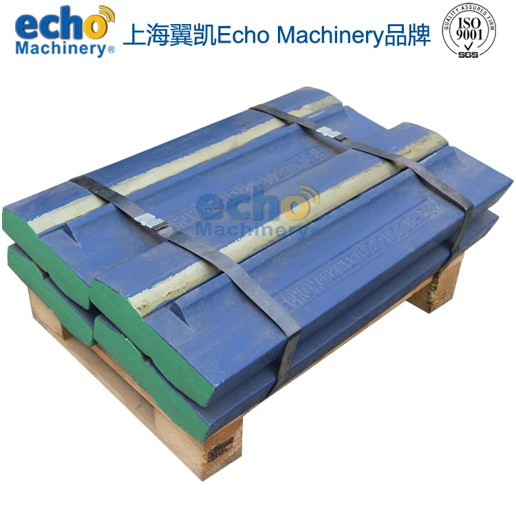 High Chrome with Ceramic Insert RM100 Blow bar Hammer for Stone and Asphalt