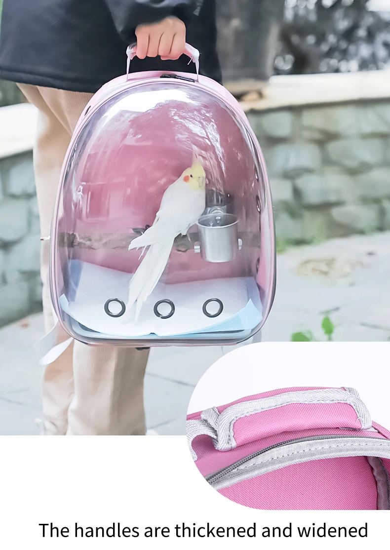 Wholesale Multi Colors Design Lightweight Bird Travel Bag Portable Bird